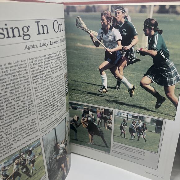 1986 PENN STATE UNIVERSITY ANNUAL YEARBOOK LA VIE pristine, hardcover, embossed - Picture 8 of 11